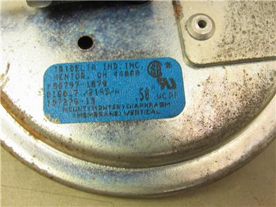 TRIDELTA FS6797-1879 Air Pressure Switch 107279-13