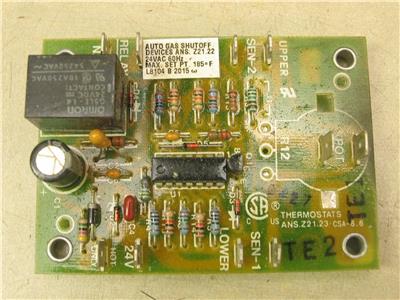 control board hvac control boards on salehoneywell l8104 b 2015 auto gas shutoff control circuit board 24vac