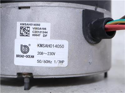 Broad Ocean ECM Condenser Fan Motor ZWK702B002027 1/3HP 208