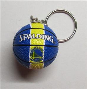 3 Pcs Stainless Steel Basketball//Golf Ball Keychains Metal Pendant Key Ring
