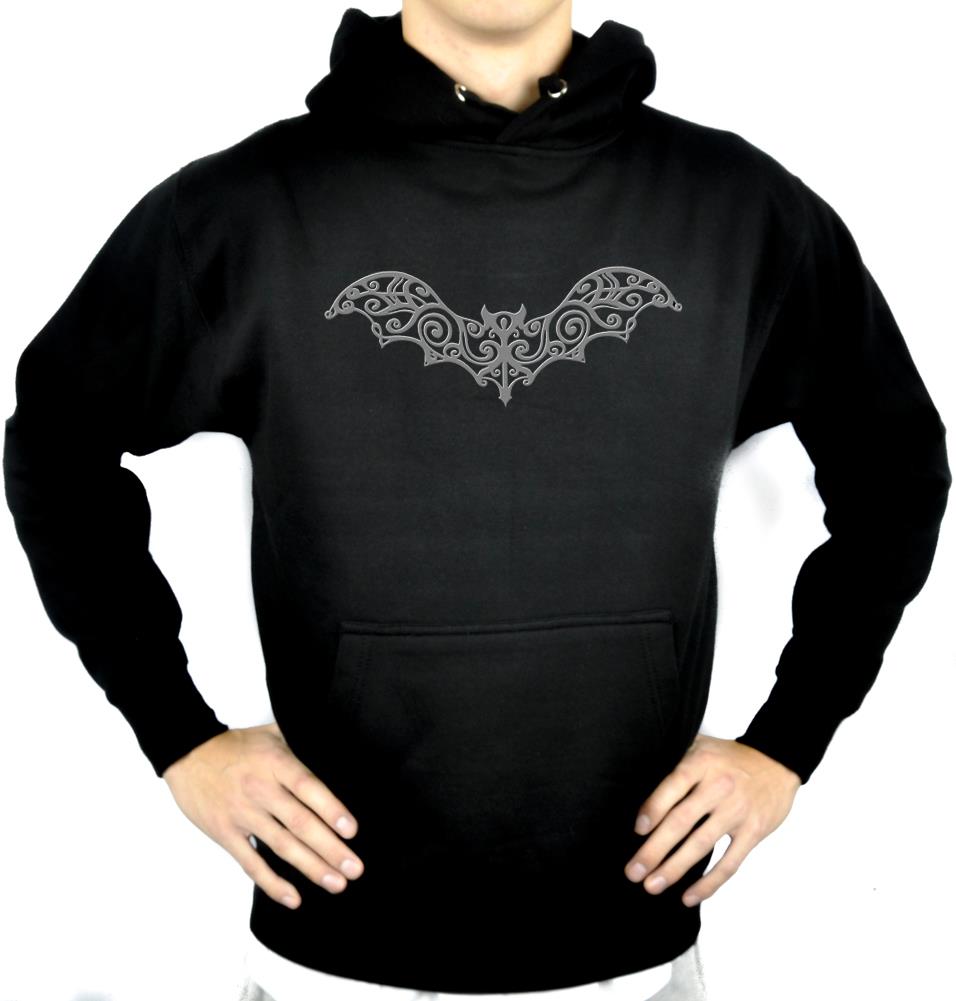 Gothic Vampire Bat Pullover Hoodie Sweatshirt Deathrock Clothing ...