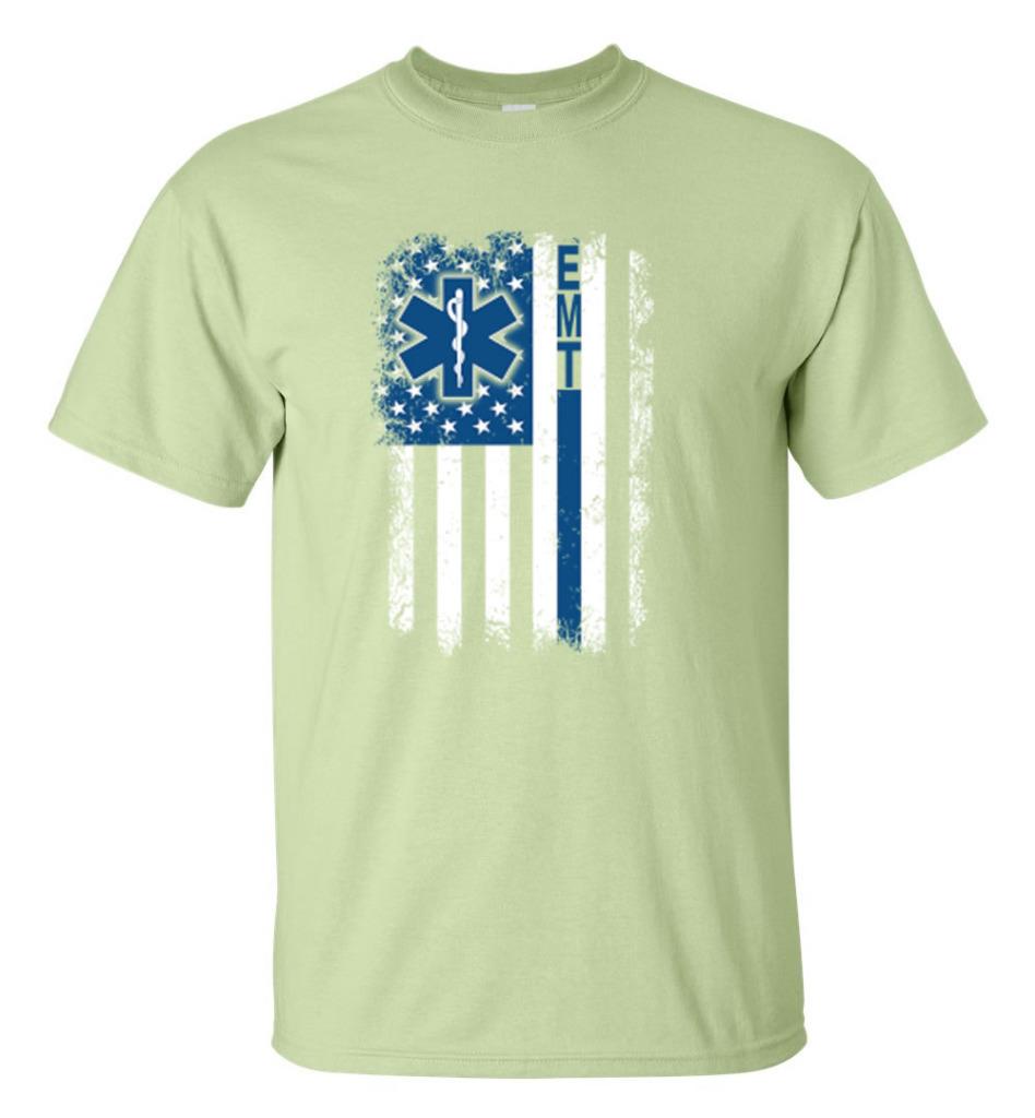 T-shirt bandiera EMT Emergency Medical Technician paramedico primo soccorritore - Foto 28 di 29