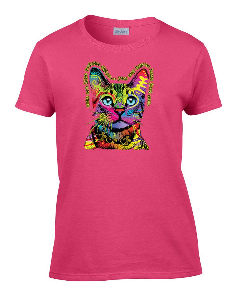 Ladies cat clearance shirt