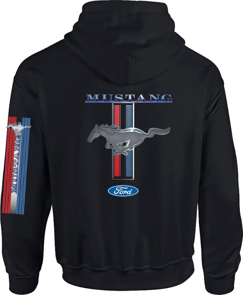 Ford Mustang Pony Hoodie – Unisex Logo Sweatshirt – Trenz Shirt Company – Long Sleeve