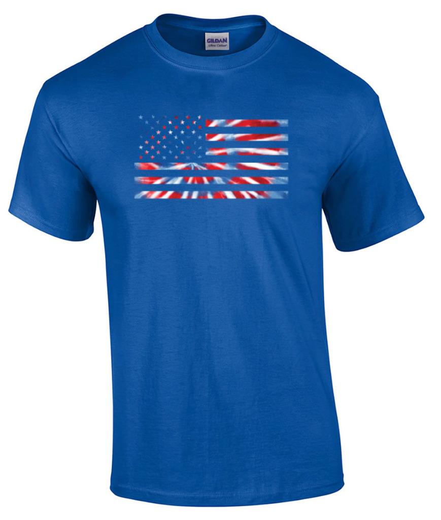 Patriotic Tie Dye Flag T-Shirt
