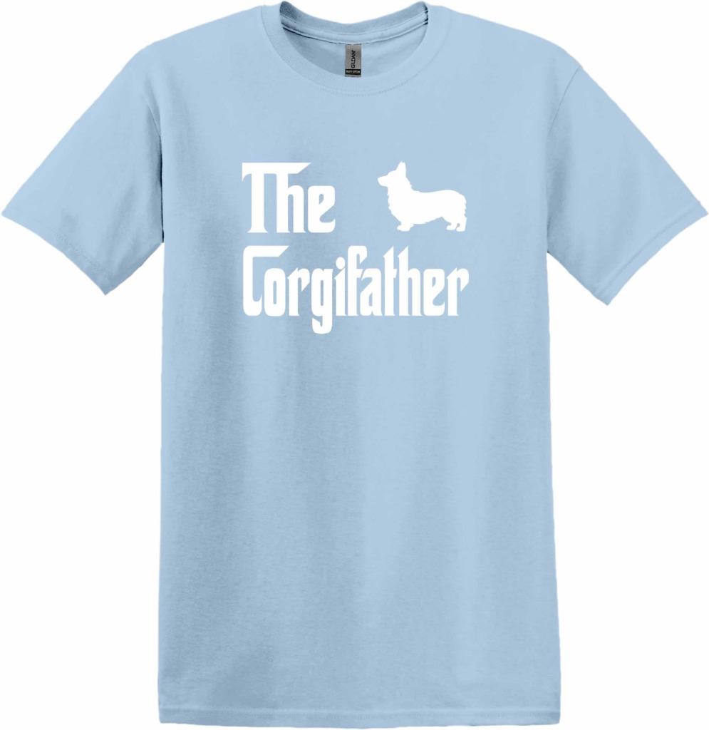 Funny The Corgifather Corgi Dog Lover Father Dad T-Shirt