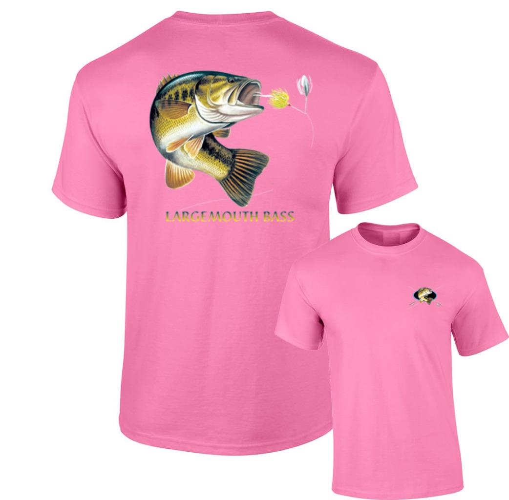 Simple Big Mouth Bass, Fishing T Shirts - Print your thoughts