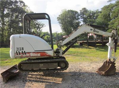 BOBCAT 331, MINI-EXCAVATOR | eBay