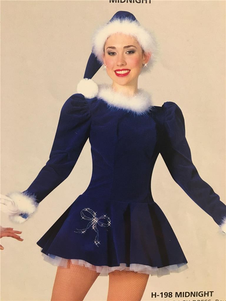 Blue santa outfit shop