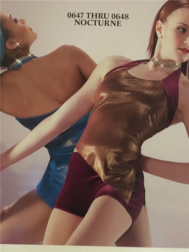 DANCE COSTUME TAP SKATE LYRICAL MODERN PAGEANT ART STONE NOCTURNE