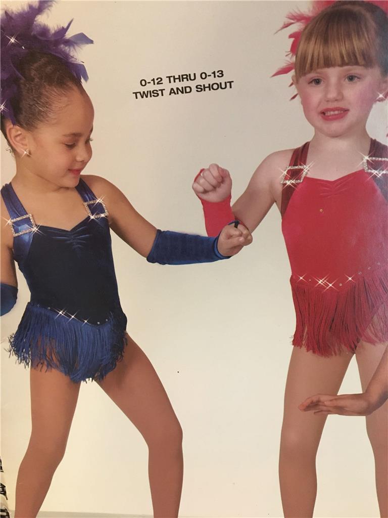 Dance Costume jazz skate tap art stone Large Child Twist and Shout