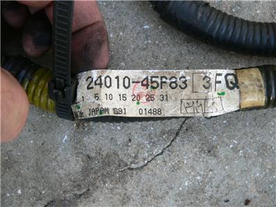 NISSAN 300ZX Z32 1992 INTERIOR DASH WIRING HARNESS 24010-45P83 | eBay