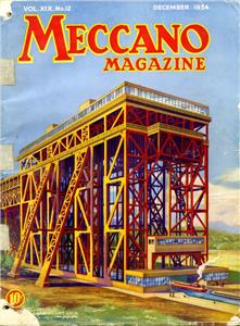 MECCANO MAGAZINE 1960 12冊セット MECCANO MAGAZINE VOL.XIX No.12~DECEMBER 1934~ RARE REF: BSH