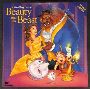 Walt Disney Movie Beauty The Beast Cartoon Rare Japan English Laserdisc Ld1682 Ebay