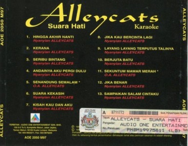 Rare Malay Band Alleycats Suara Hati Karaoke Audio One 1997 Malaysia Vcd Fcs827 Ebay