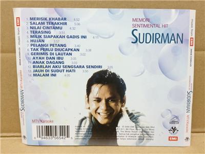 Malay Sudirman Memori Sentimental Hit 2005 Rare Malaysia Vcd Video Cd Fcs8961 Ebay