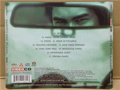 Malay Best Of Awie Karaoke Rare Malaysia Vcd Video Cd Bmg Fcs8977 Ebay Our service allows you to change the key of any track, create playlists and more. details about malay best of awie karaoke rare malaysia vcd video cd bmg fcs8977