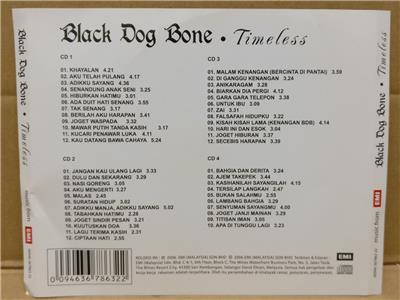 Singapore Malay Band Black Dog Bone Timeless 2006 Emi Malaysia 4x Cd Fcs9009 Ebay Dapatkan lirik lagu lain oleh black dog bone di kapanlagi.com. ebay