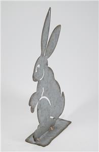 metal rabbit figurine