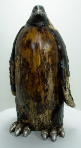 resin penguin statues