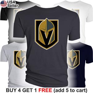 Las Vegas Golden Knights T-Shirt Logo 
