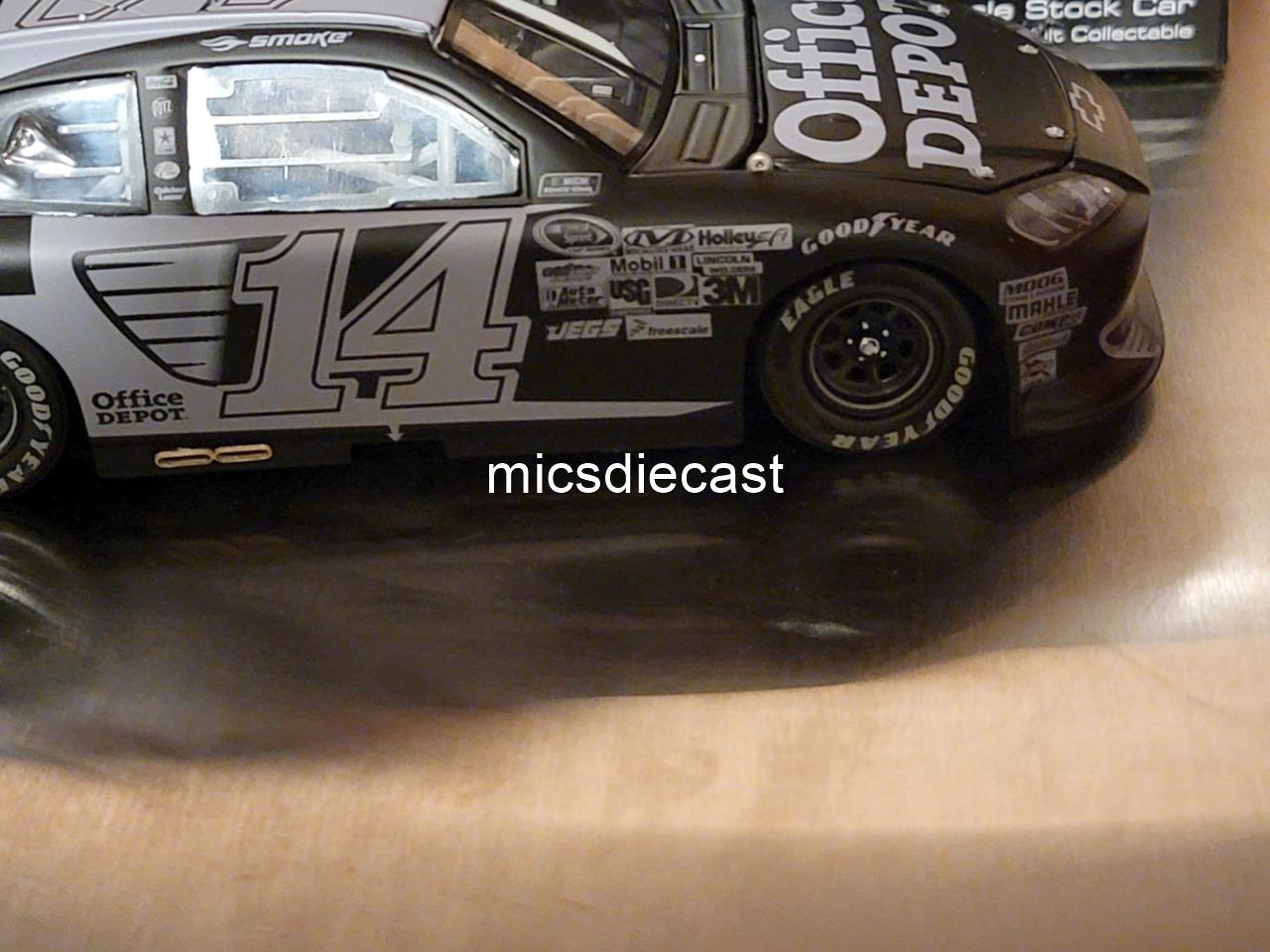 2012 Tony Stewart #14 Office Depot Stealth HOTO 1:24 Platinum Diecast NIB 300 - Picture 5 of 9