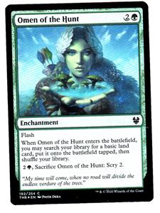 MTG: Theros Beyond Death: Foil: Omen of the Hunt | eBay