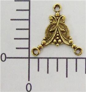 1 BOFFA14047 Jewelry Finding Oxidized Brass Spider Stamping 