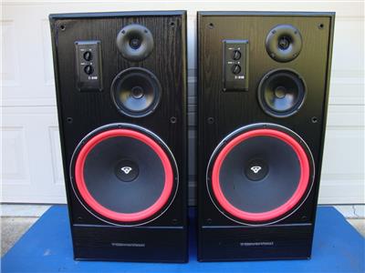 Nice Cerwin Vega E315 Large 3 Way Floor Speaker 15 Woofers