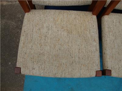 メルメル　J.Lモラー社　ローズウッド　ヴィンテージ美品 Niels Moller J.L Moller Set Of 6 Teak Model 401 Tweed Dining