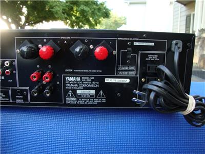Awesome Yamaha AX-592 Natural Sound Stereo Amplifier w