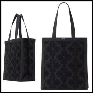 KATE SPADE BROOKE TERRY CARRYALL LARGE TOTE BLACK KL836 NWT $249