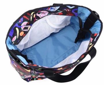 LESPORTSAC RYAN BABY DIAPER BAG TOTE W/CHANGING PAD MONKEY AROUND