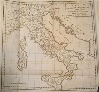 The Works Of Cornelius Tacitus Book Volume 3 Antique 1822 Murphy
