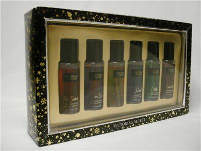 NEW! VICTORIA SECRET 6PC SET FRAGRANCE MIST 2.5 OZ IRRESISTIBLE