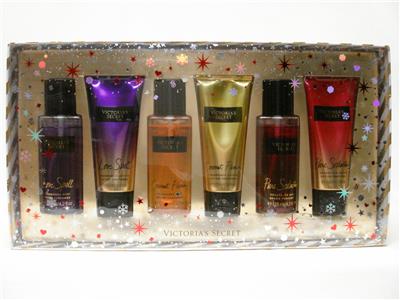 VICTORIA SECRET 6PC SET ~THE MUST POPULAR FRAGRANCE MIST & LOTION
