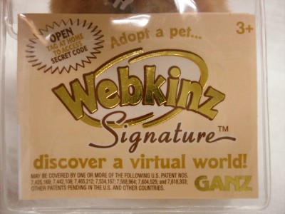 webkinz orange tabby cat