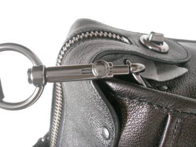 Coach ショルダー&ハンドバッグ $495 NWT COACH RHYDER METALLIC TWO TONE LEATHER SATCHEL PURSE BAG