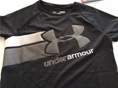 Nwt Under Armour Girls Youth Heat Gear Loose Fit Tee Shirt Ysm 8