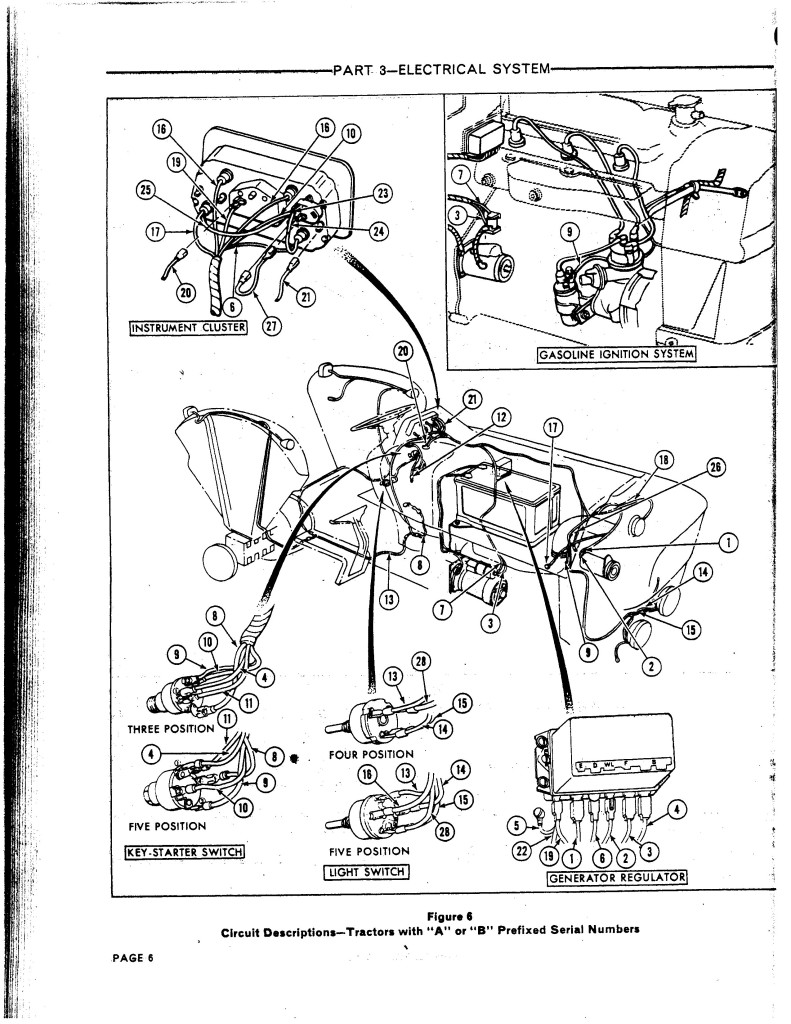 Ford 4000 wiring schematic #1