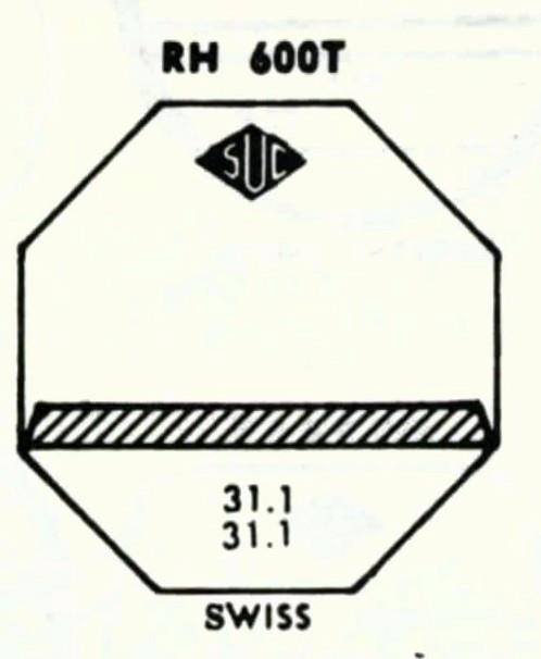 JD11. SUC Rocket RH Crystals Hamilton Elgin Gruen Longines Bulova Waltham - Bild 27 von 28