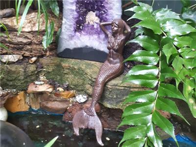 mermaid garden ornament