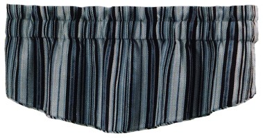 Normandy Stripe Window Valance Corona Curtain 54