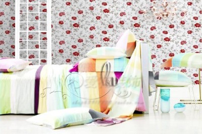 45cm x 10m Roll Vintage Style Flower Vinyl Furniture Wall Paper Sticker p1307