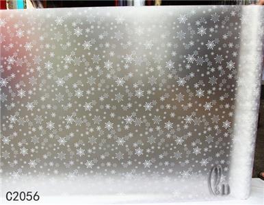 92cm x3m Snowflake Privacy Frosted Frosting Removable Glass Window Film c2056
