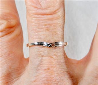 アクセサリー Thin Ring 5 Set (Silver925 ) Sterling Silver Connected 5 thin Band Ring, Silver Ring