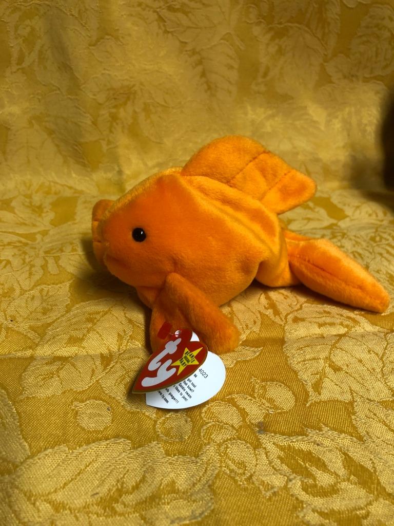 GOLDIE TY 1993 Beanie Baby Swing &Tush Errors Style 4023 Retired Rare #05 Plush - Picture 1 of 8