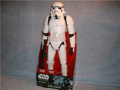 Star Wars Rogue un Stormtrooper Big Grande Figurine Avec Blaster 18/"