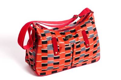 Caboodle Everyday Baby Nappy Changing Change Bag Red Pisa New