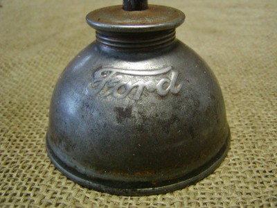 Antique ford oil cans